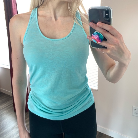 PINK Light Teal Tank - Picture 2 of 7